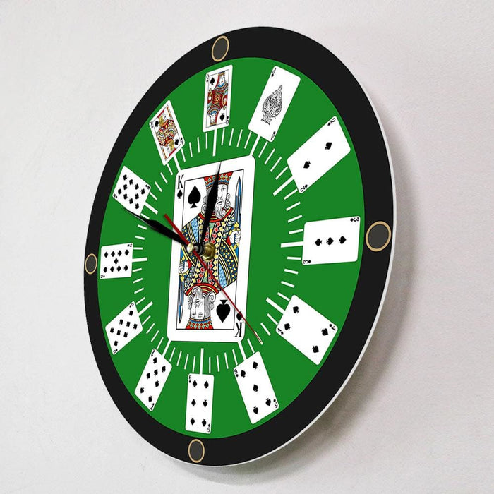 Spade Playing Cards Texas Hold ’em Inspired Modern Wall