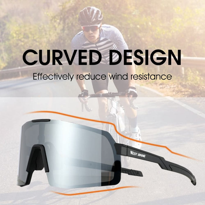 Sport Cycling Polarized Glasses Mtb Road Bike Eyewear Uv400