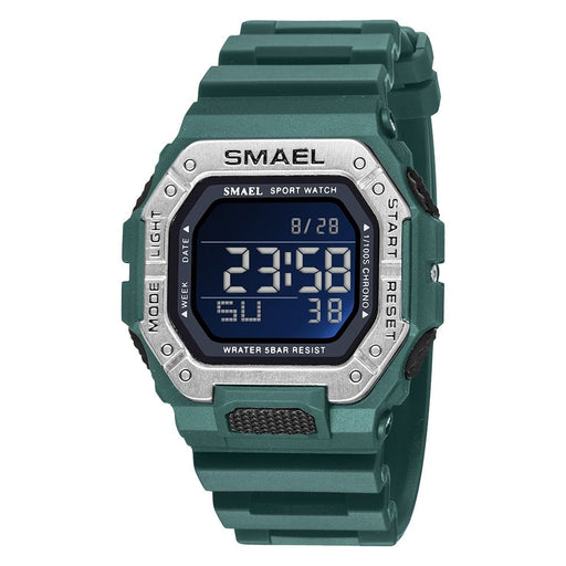 Sport Watches Digital Smael Brand Led Clock Waterproof Auto