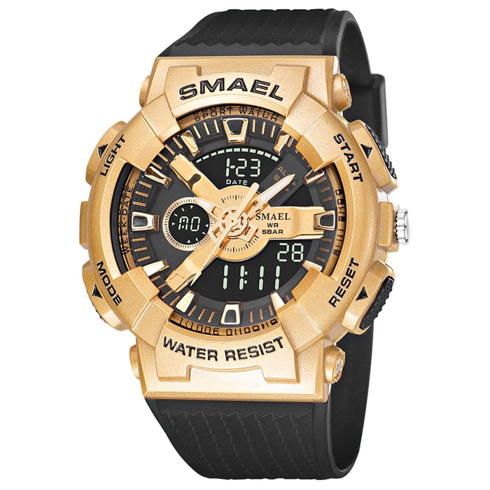 Sport Watches Waterproof Smael New Watch For Men Crystal