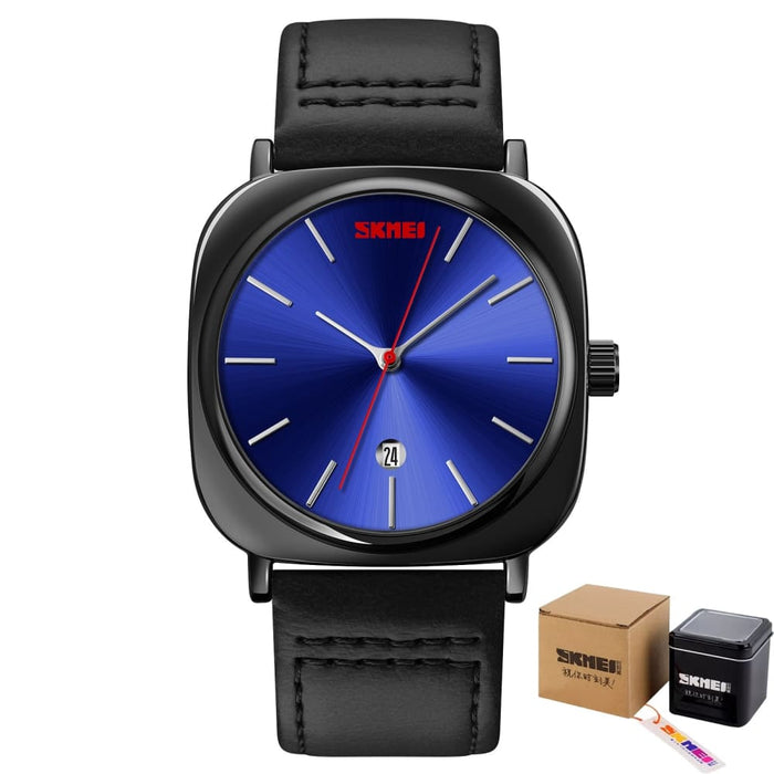 Square Dial Men’s Watches Top Brand Original Casual Dress