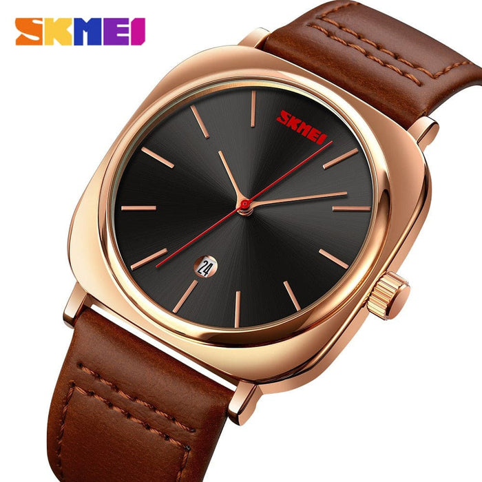 Square Dial Men’s Watches Top Brand Original Casual Dress