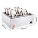 Stainless Steel 6 x 1 3 Gn Pan Electric Bain-marie Food