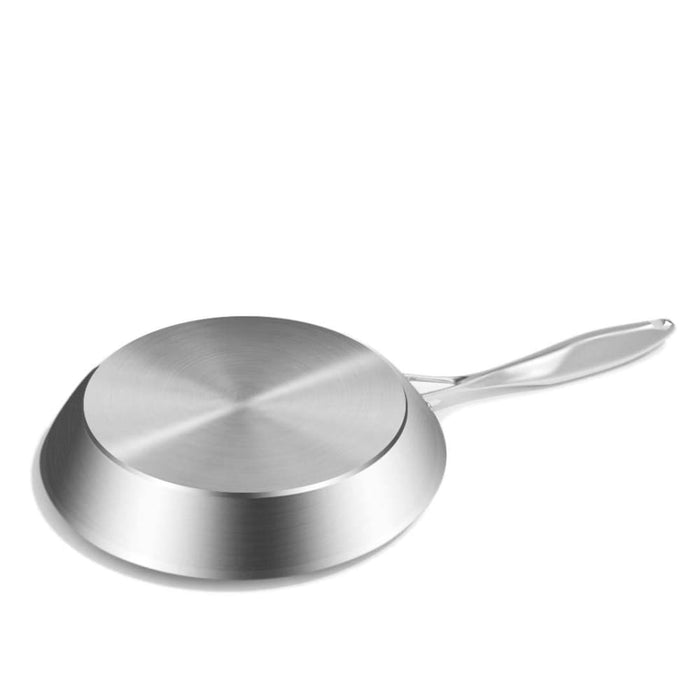 Stainless Steel Fry Pan 20cm 32cm Frying Induction Non Stick