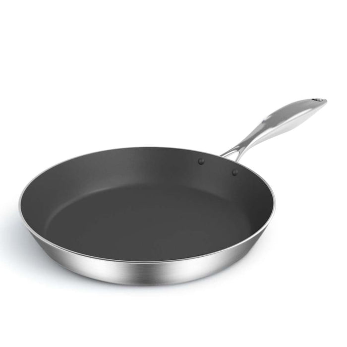 Stainless Steel Fry Pan 20cm Frying Induction Frypan Non