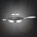 Stainless Steel Fry Pan 22cm Frying Induction Frypan Non