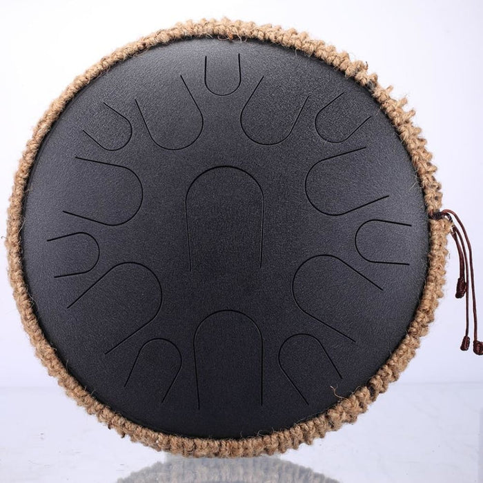 New Steel Tongue Drum 13 Inch 15 Tone Handheld Tank