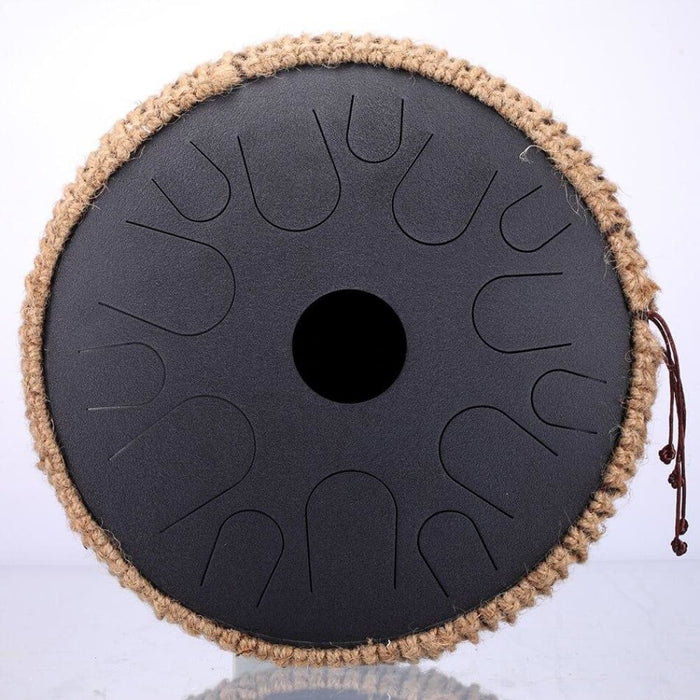 New Steel Tongue Drum 13 Inch 15 Tone Handheld Tank