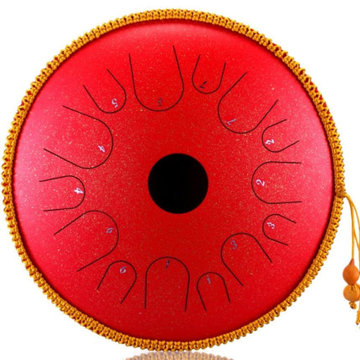 New Steel Tongue Drum 14 Inch Tone Handheld Tank Percussion