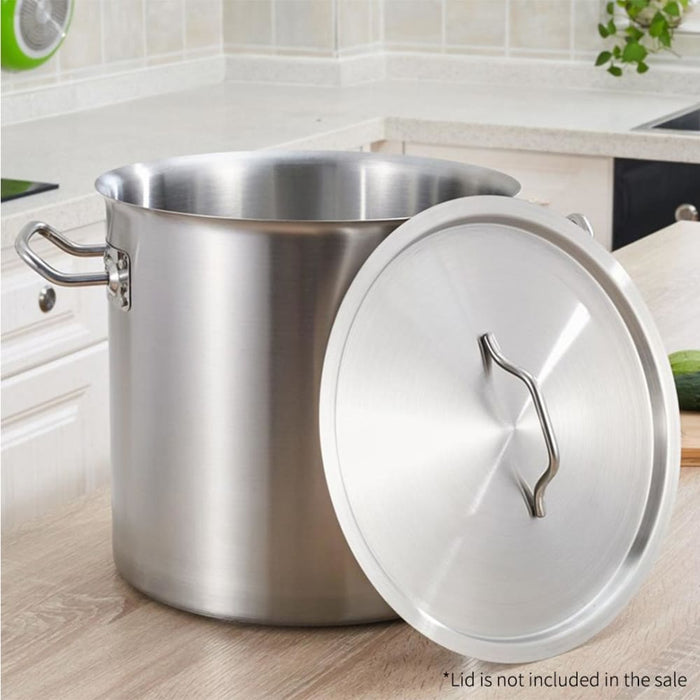 Stock Pot 12l Top Grade Thick Stainless Steel Stockpot 18 10