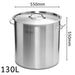 Stock Pot 130l Top Grade Thick Stainless Steel Stockpot 18