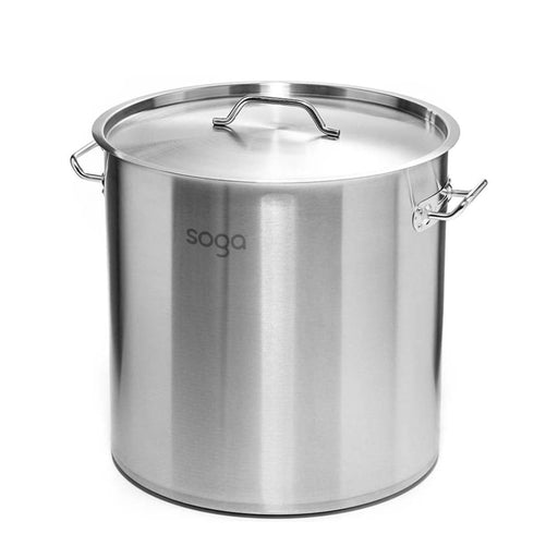Stock Pot 50l Top Grade Thick Stainless Steel Stockpot 18 10