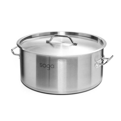 Stock Pot 9lt Top Grade Thick Stainless Steel Stockpot 18 10