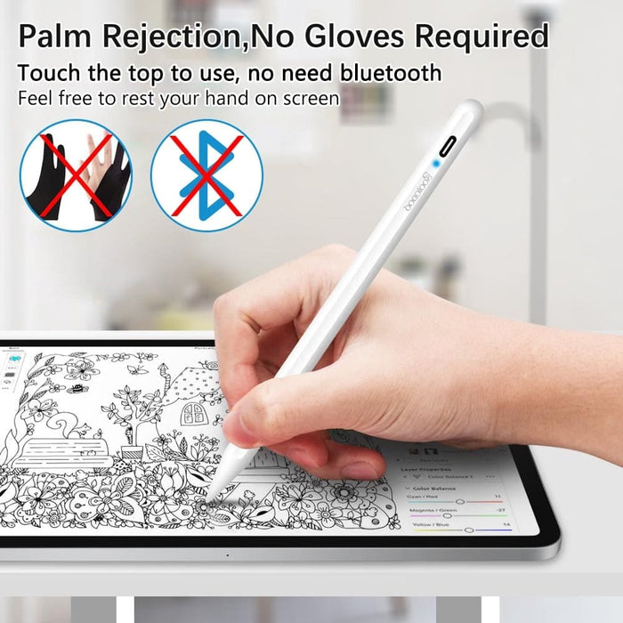 Stylus Pencil With Palm Rejection For Ipad Pro 2020 10.2