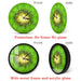 Summer Fruit Kiwi Designed Green Wall Clock Fresh Slice