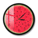 Summer Time Watermelon Modern Wall Clock With Numbers
