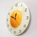 Sunny Side Up Fried Egg Kitchen Wall Clock 3d Flat Design