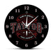 Tattoo Time Custom Wall Clock Ink Shop Tattoos Gun Artist