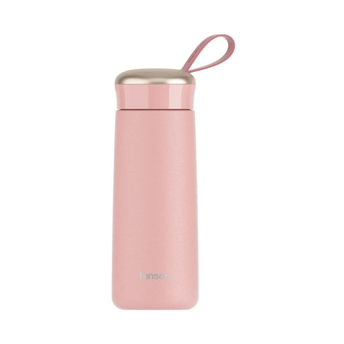 Tea Infuser Portable Thermos Water Bottle 370ml Small Simple