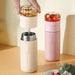 Tea Infuser Vacuum Flask 300ml Insulated Cup 316 Stainless