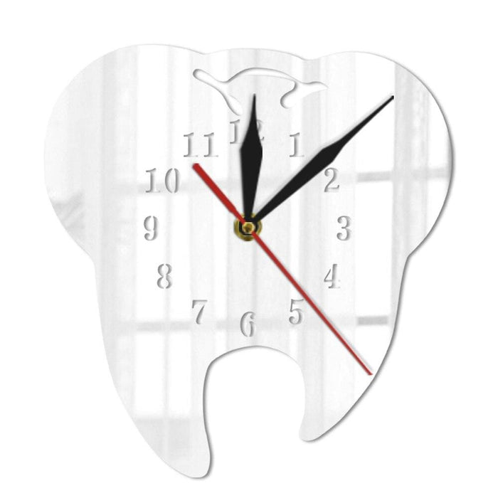 Teeth Shaped Wall Clock