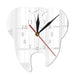 Teeth Shaped Wall Clock