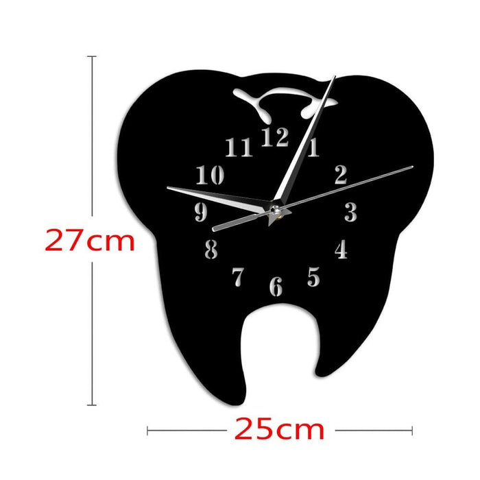 Teeth Shaped Wall Clock