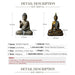 Thailand Buddha Statue Sculpture Office Desk Ornament