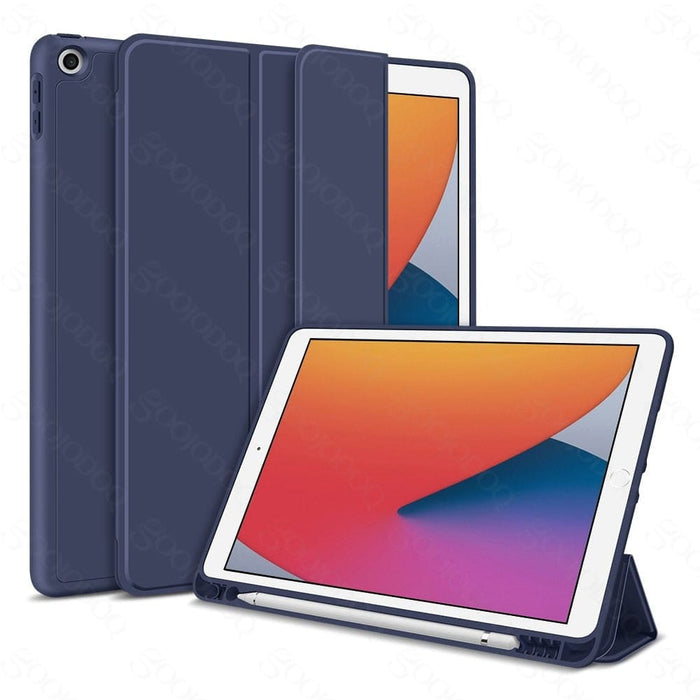 Three Fold Silicone Case For Apple Ipad Air 4 8th 7th