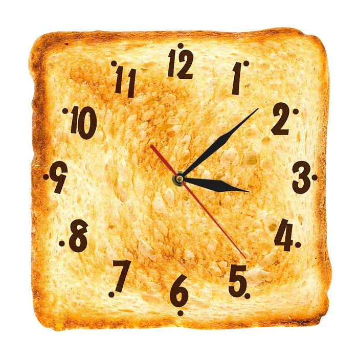 Toasted Bread Wall Clock