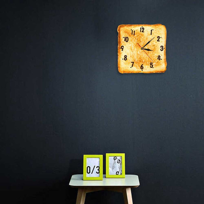 Toasted Bread Wall Clock