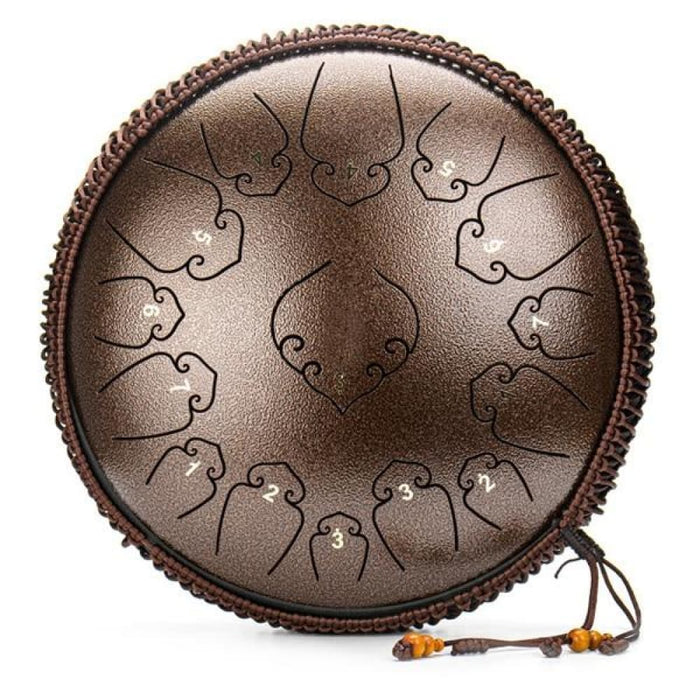 Tongue Drum 14 Inch 15 Notes Handpan Tank Chakra