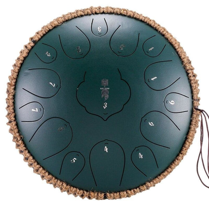 New Tongue Drum 15 Notes 12.5 Inch Handpan Tank Chakra For