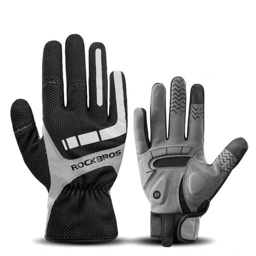 Touch Screen Cycling Gloves Autumn Winter Thermal Windproof