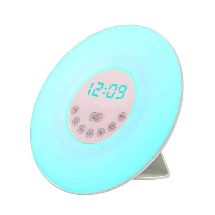 Touch Sensor Digital Alarm Clock Sunrise Sunset Simulator-