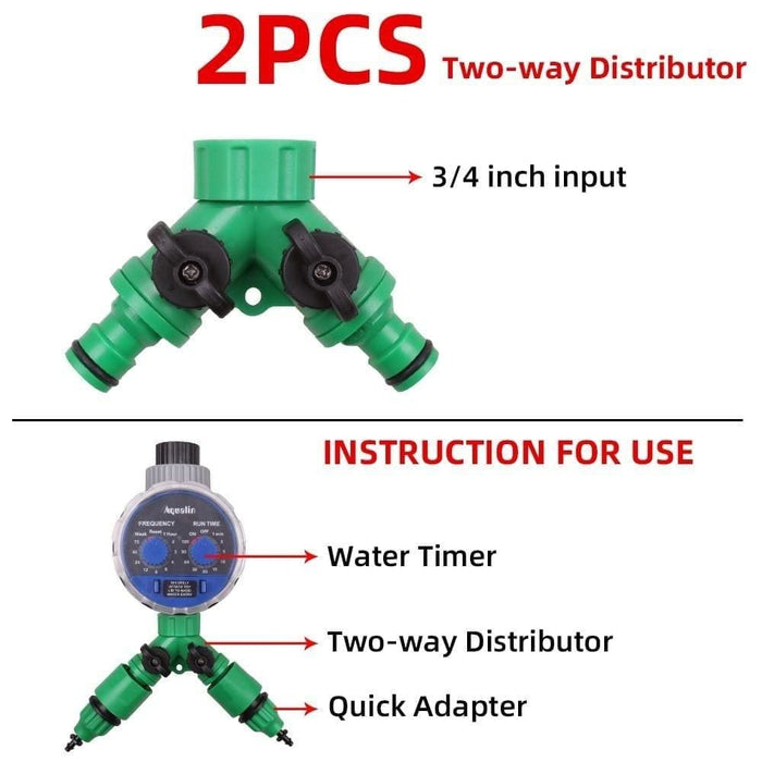 Two-way Distributor Watering Tool for Garden Utensils 