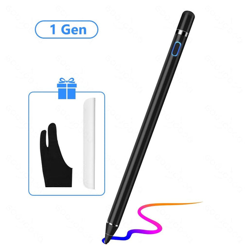 Universal Apple Pencil With Charging Cable & Glove