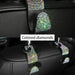 Universal Car Seat Back Hooks Rhinestones Headrest Hangers
