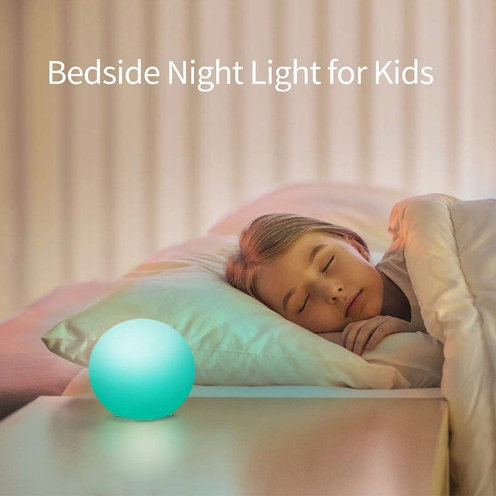 Usb Charging Led Night Light Ball With Remote And Button