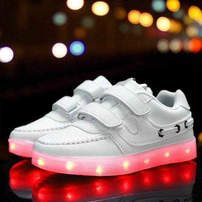 Usb Charging Light Up Sneakers All Sizes For Children