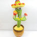 Usb Charging Singing And Dancing Children’s Toy Cactus