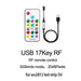 Usb Led Strip Dream Color With 17key Rf Controller 5v
