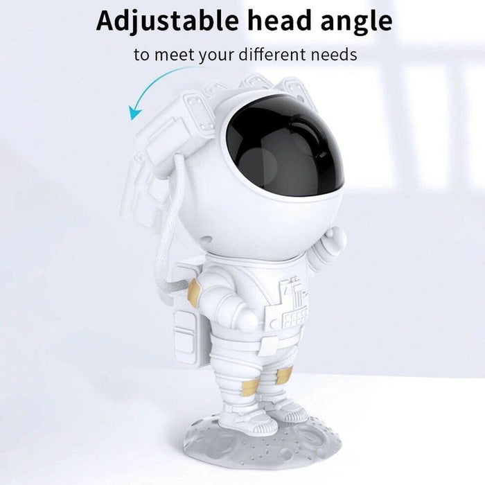 Usb Plugged-in Astronaut Galaxy Starry Sky Light Projector