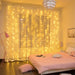 Usb Powered Remote Controlled Led Light Curtain With Hook-