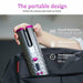 Usb Rechargeable Cordless Auto-rotating Ceramic Portable
