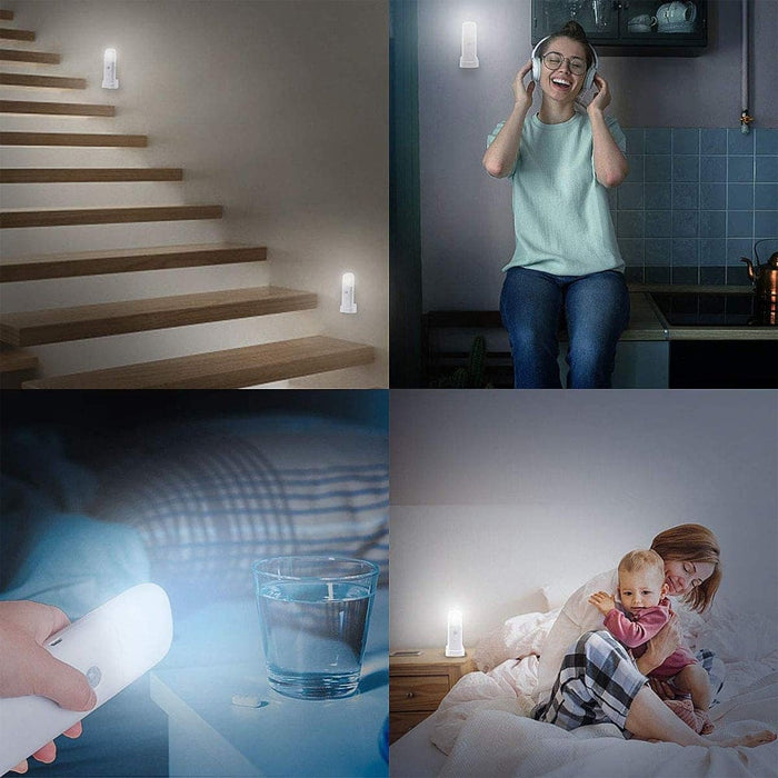 Usb Rechargeable Indoor Motion Sensor Sos Led Night Light