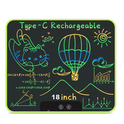 Usb Rechargeable Lcd Kid’s Writing And Drawing Tablet