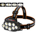 Usb Rechargeable Longshoot Led Head Lamp Camping Torch