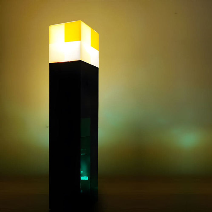 Usb Rechargeable Minecraft Themed Led Torch Night Light