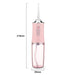 Usb Rechargeable Oral Water Jet Irrigator and Flosser